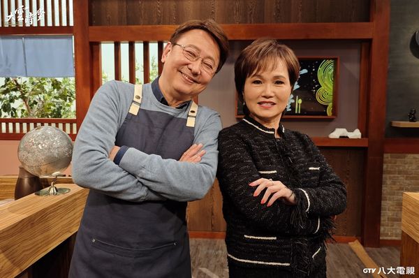 ▲▼李四端（左）、沈春華（右）在《大雲時堂》同台歡聚。（圖／八大提供）