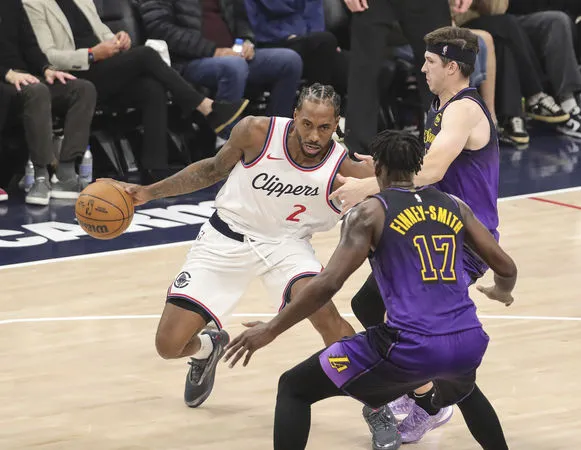 ▲▼快艇雷納德、湖人詹姆斯。（圖／達志影像／美聯社）