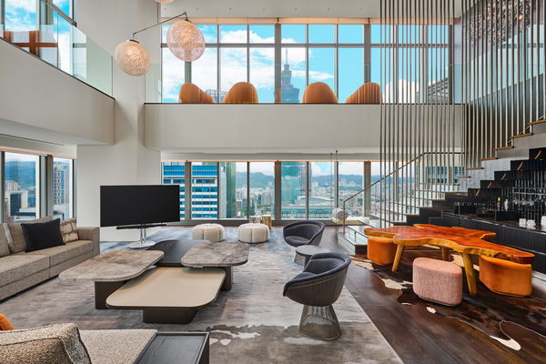 ▲台北W飯店今（20日）公布405間客房「微整形」新樣貌。（圖／台北W飯店提供）