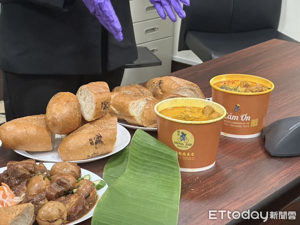 ▲▼民眾黨立委麥玉珍介紹越南春節美食。（圖／記者袁茵攝）