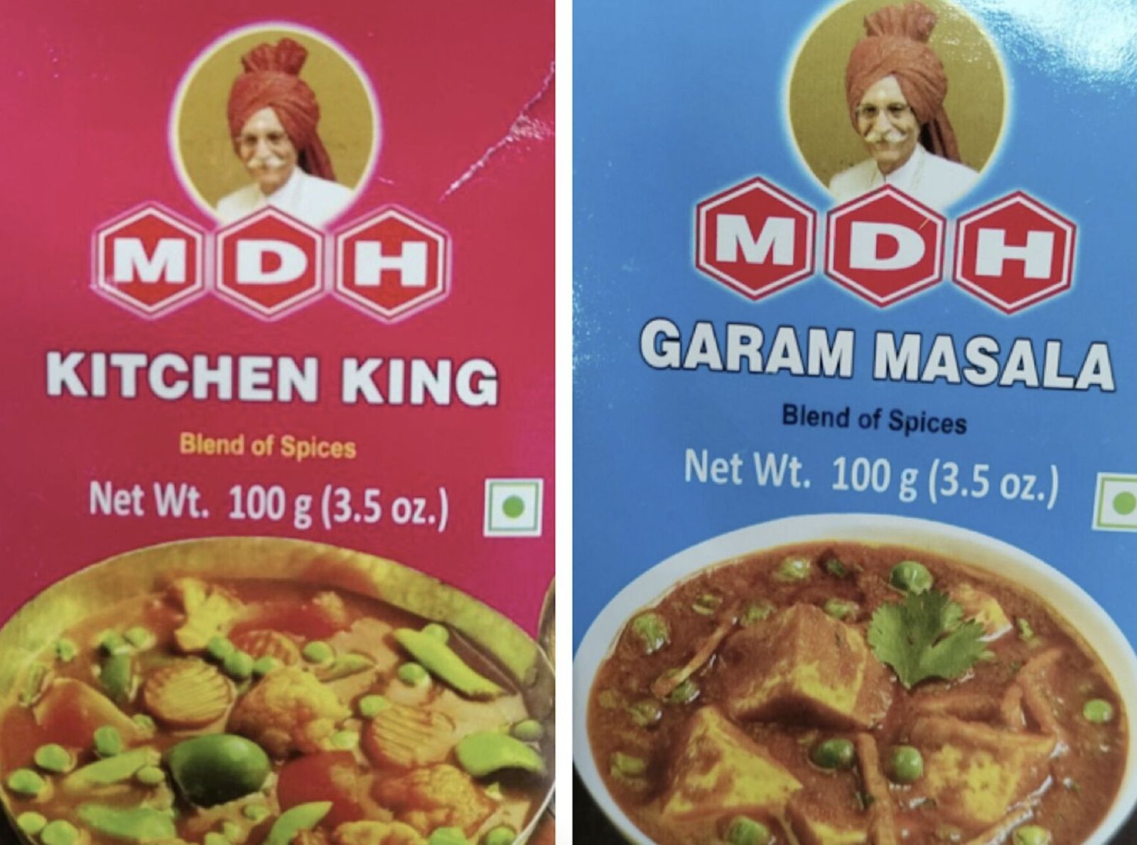 「馬友友印度廚房」5款進口香料出包。（圖／食藥署提供）