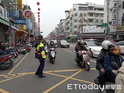 嘉市警春節交通疏導超前部署　加強車流量大路段疏導