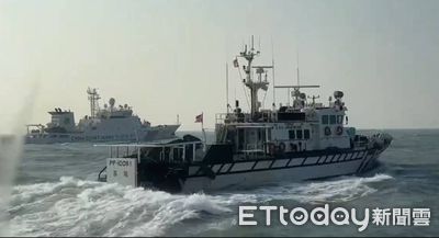 陸4艘海警船侵擾金門海域！　海巡署調度巡防艇併航驅離