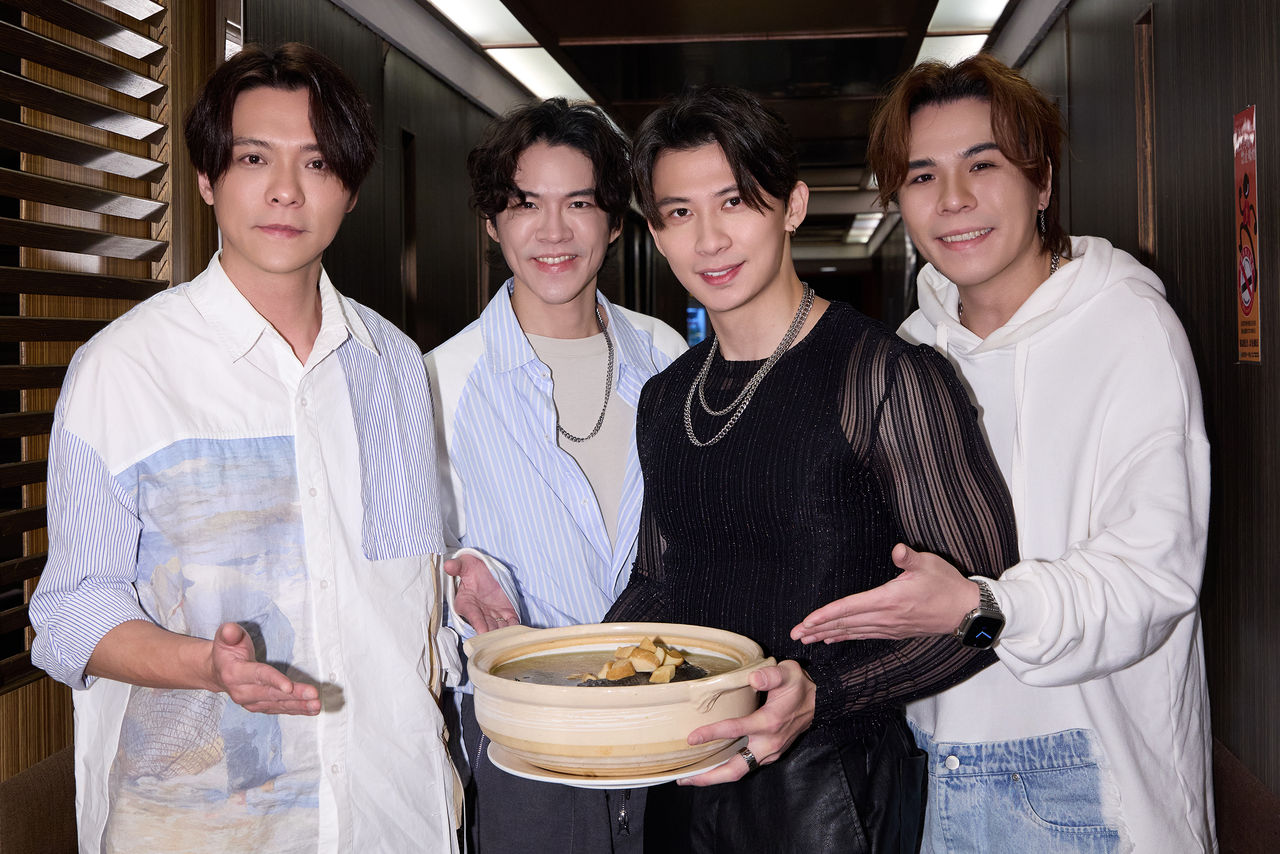 ▲▼李吳兄弟、Rock出席單曲餐敘。（圖／好莉嗨提供）