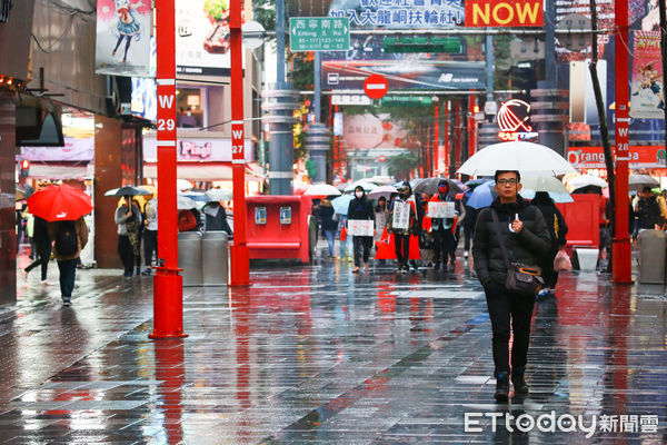 ▲▼下雨，冬天，冷氣團，寒流。（圖／記者周宸亘攝）