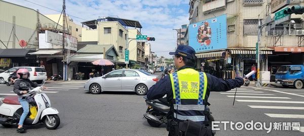 ▲▼  114年春節假期交通疏導「交通順暢、一路順暢、人車平安」 。（圖／嘉義市警局提供）