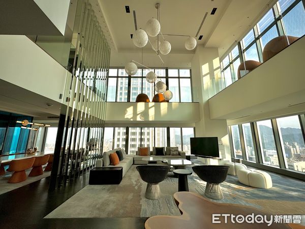 ▲台北W飯店在2025年初對外公開全新面貌,台北W飯店。（圖／記者彭懷玉攝）