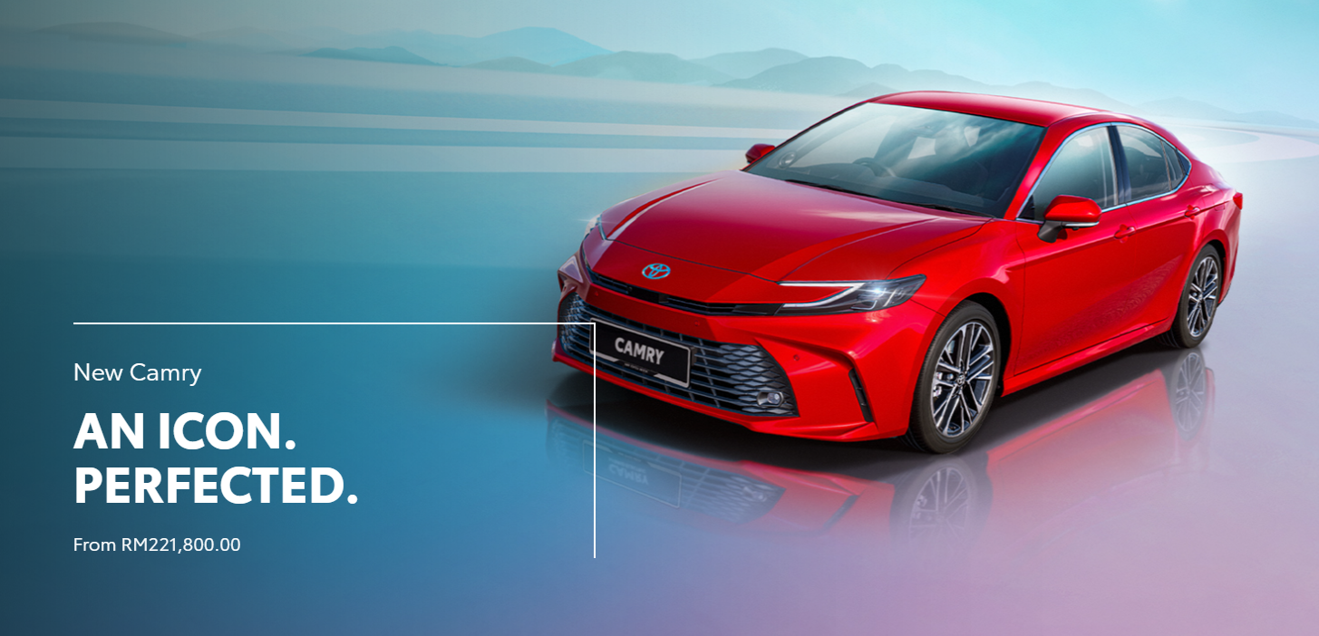 ▲馬來西亞推出2.5升汽油的新一代Camry。（圖／翻攝自TOYOTA）