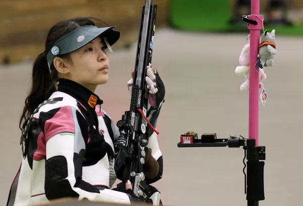 ▲中華隊宋諭婷、黃士祐。（圖／東南亞射擊錦標賽提供）