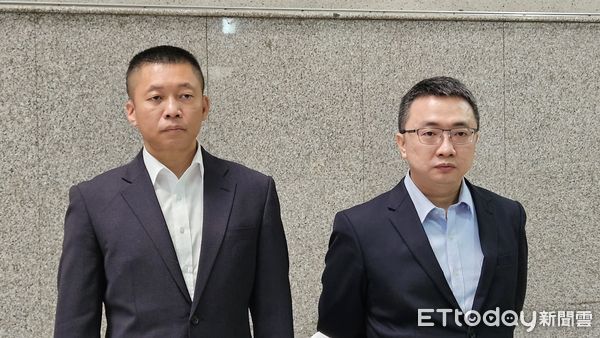 ▲▼  左起南投縣警局督察長王國峯、縣刑大大隊長蕭榮哲受訪，畫面皆自攝           。（圖／記者高堂堯攝）