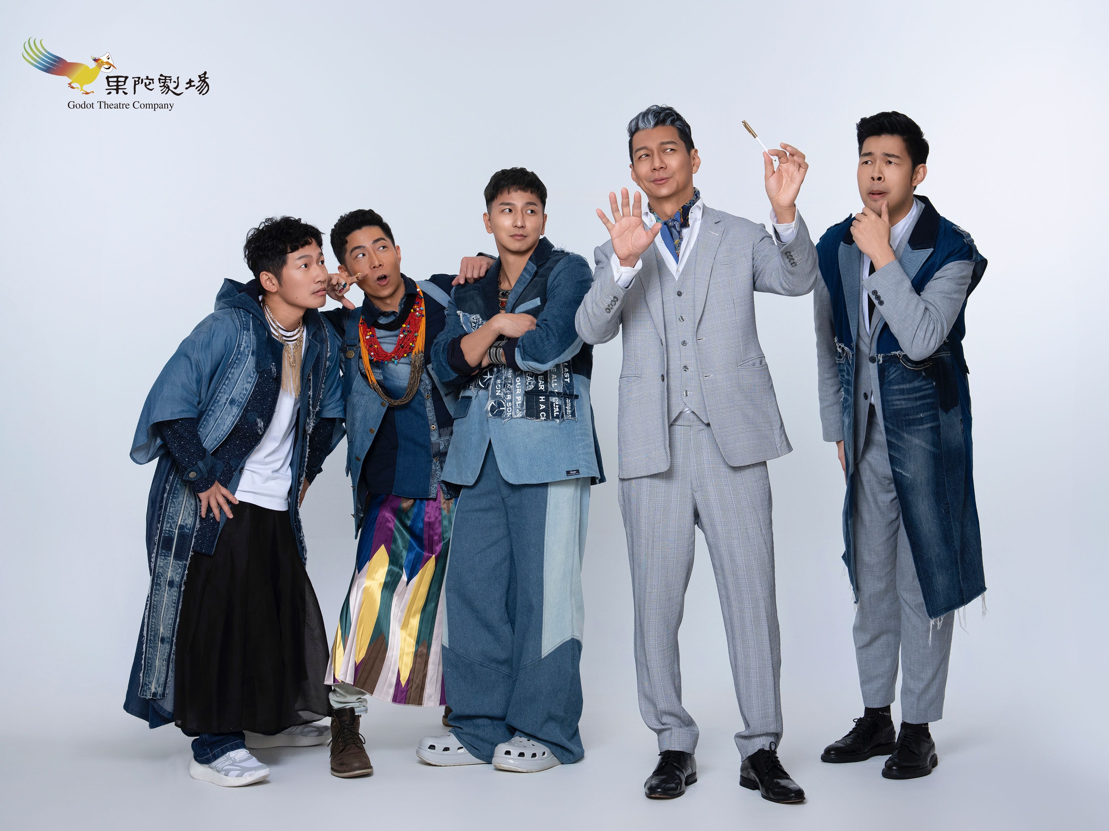 ▲音樂劇《三個傻瓜》由大霈、楊奇煜、聶雲、蔡昌憲、陳大天、竺定誼主演。（圖／陀劇場提供）