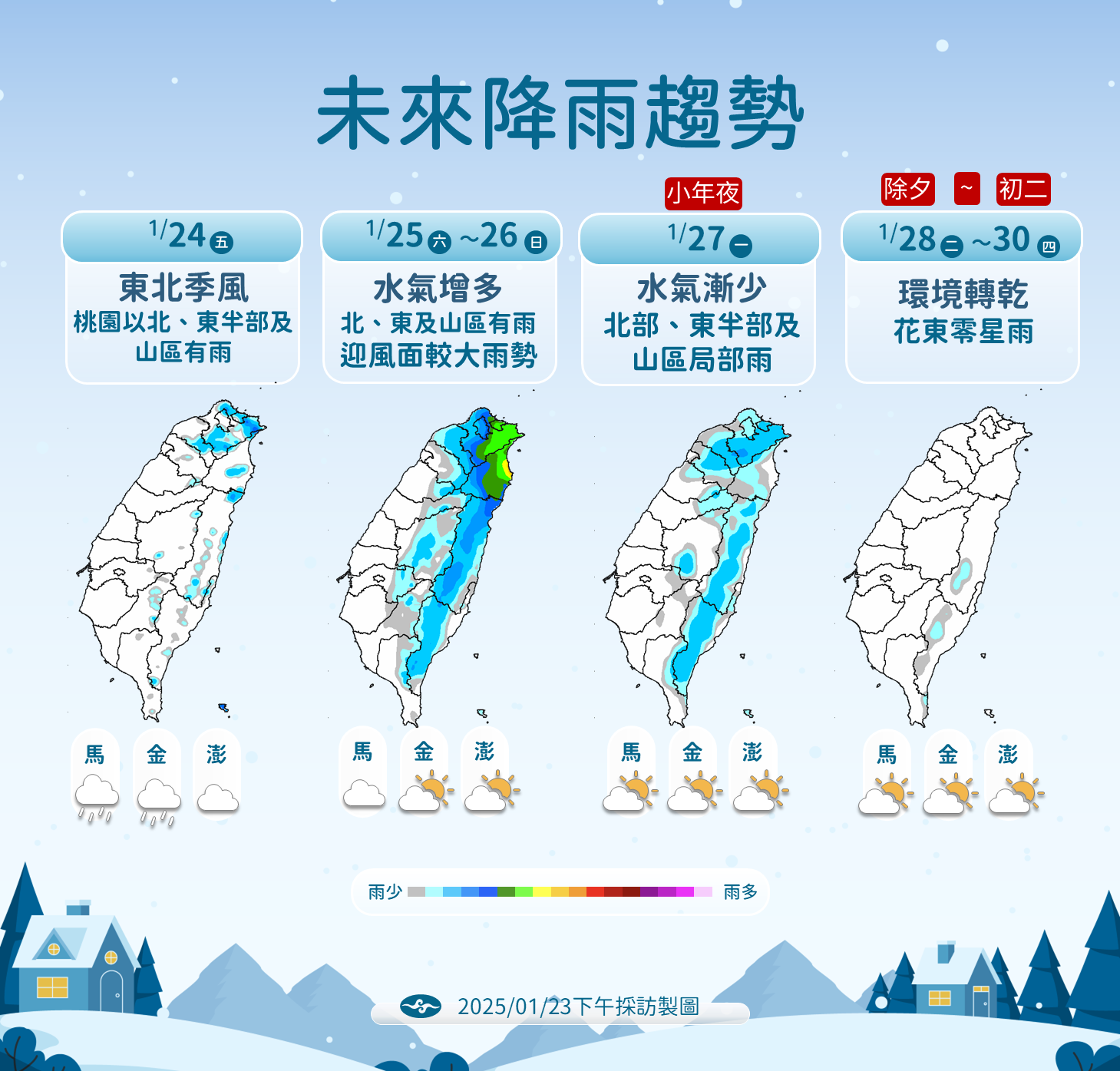 ▲▼天氣趨勢。（圖／氣象署提供）