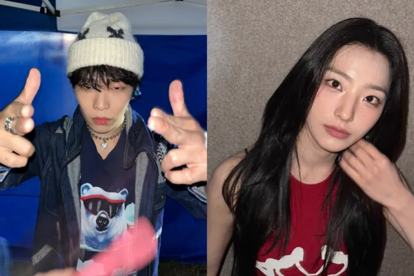 ▲▼AKMU李燦赫2天前才傳分手女偶像「再爆新戀情」。（圖／翻攝自Instagram／leechanhyuk、saeromssee）