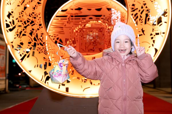 ▲2025台北燈節「台北小Q」小提燈。（圖／觀傳局提供）