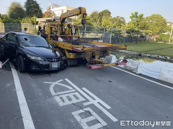 ▲▼ 台中死亡車禍            。（圖／記者鄧木卿翻攝）