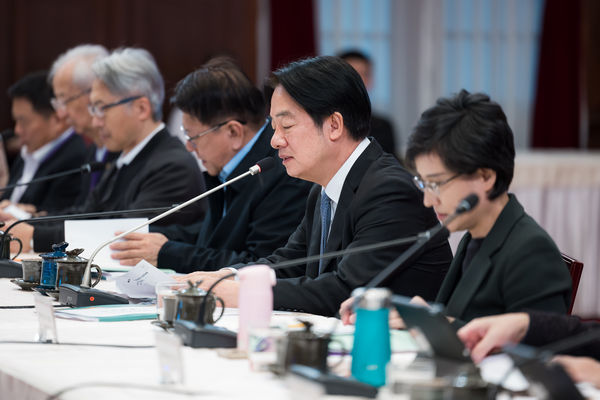 ▲▼總統賴清德主持國家氣候變遷對策委員會第三次會議。（圖／總統府提供）