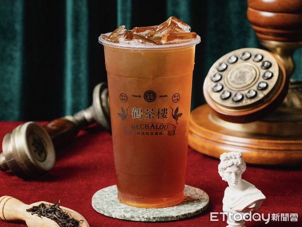 ▲▼鶴茶樓舶來紅茶。（圖／鶴茶樓提供）