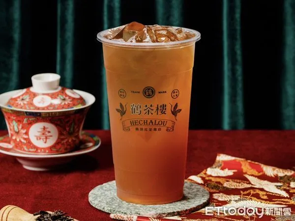 ▲▼鶴茶樓鶴頂紅茶。（圖／鶴茶樓提供）