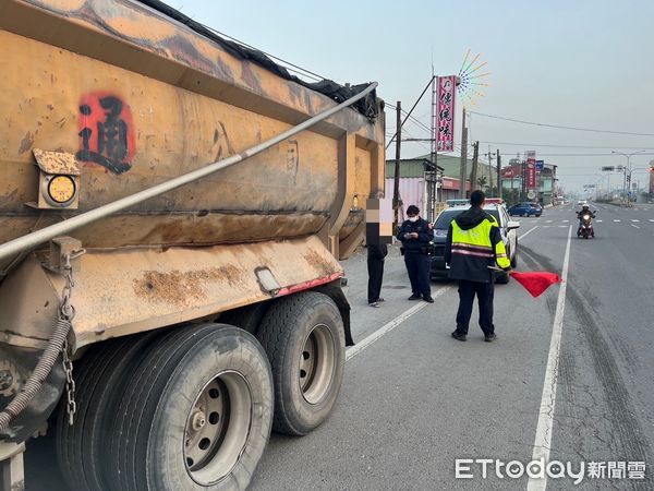 ▲防制大型車事故，里港警強力執法             。（圖／記者陳崑福翻攝）