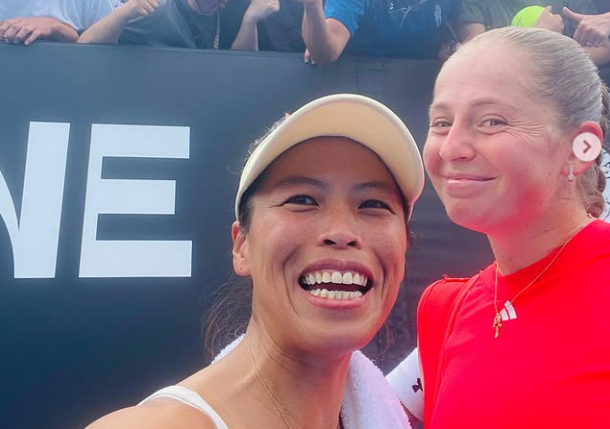 ▲▼謝淑薇與今年澳網女雙搭檔奧斯塔朋科。（圖／翻攝自IG／sw.hsieh）