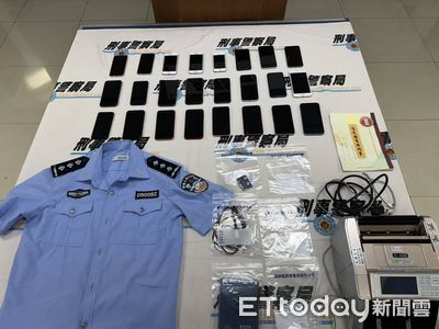 穿制服假冒中國公安詐騙在日華人　刑事局衝台中機房拘捕4台人