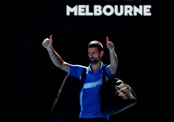 ▲▼喬科維奇首盤搶七落敗後宣布退賽。（圖／路透）