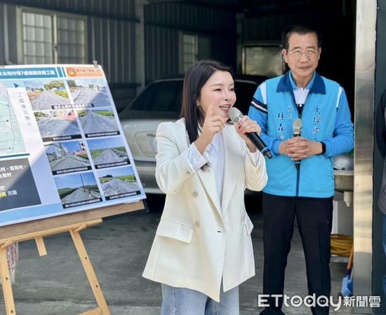 ▲立法委員張嘉郡今日偕雲林縣政府攜手向中央爭取「提升道路品質計畫2.0」經費，獲內政部國土署核准山線道路改善經費1.33億元。（圖／記者王悉宇翻攝）