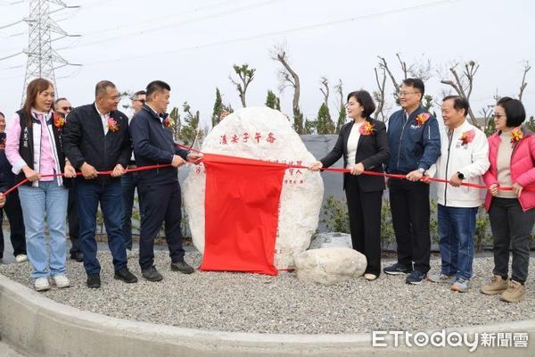 ▲雲3線後安大橋斥資2億改建竣工 揭牌。（圖／記者王悉宇翻攝）