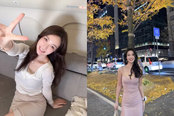 外送用▲▼「國光女神」黃巧綸搞丟情侶卡夾崩潰。（圖／翻攝自Instagram／lunlun11081108）