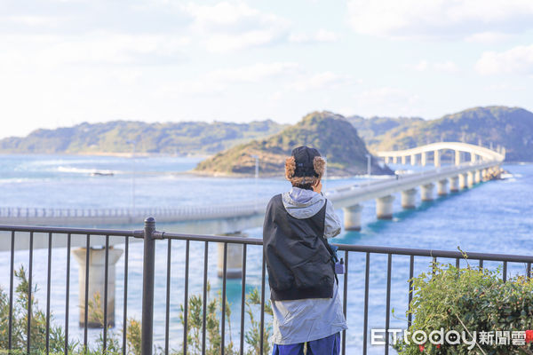 ▲▼日本山口縣角島大橋。（圖／記者蔡玟君攝）