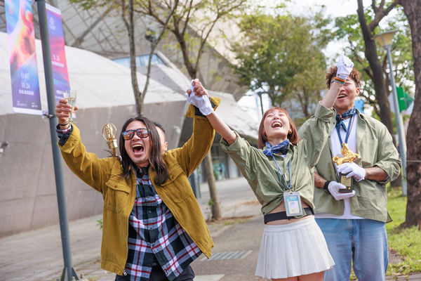 ▲《全明星出發吧！》乱彈阿翔(左起)、畇二、郭泓志。（圖／好看娛樂）