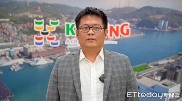 ▲基隆市府發言人呂謦煒。（圖／記者郭世賢翻攝）