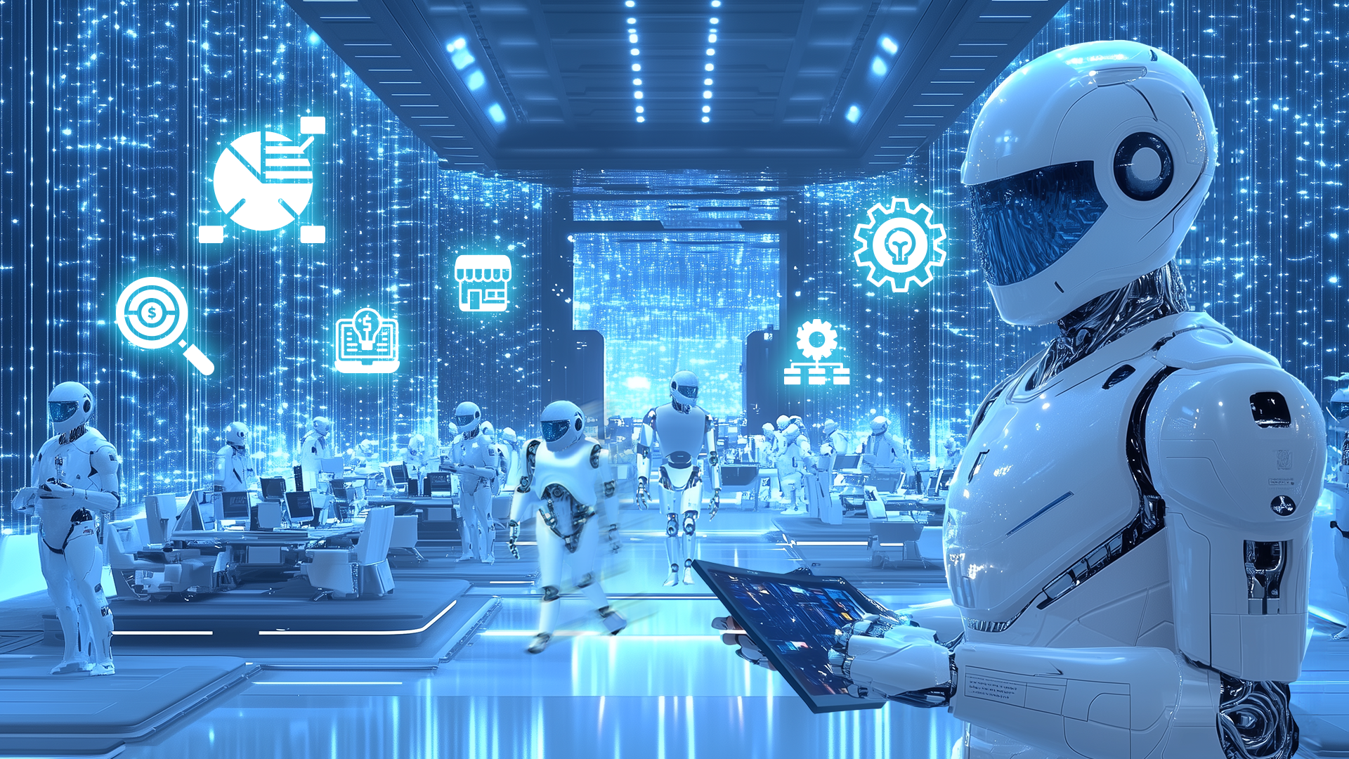 ▲▼鼎新數智驅動平台化身AI指揮官。（圖／鼎新數智提供）