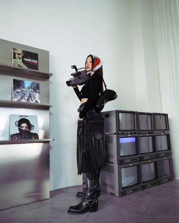 ▲▼鬼鬼。（圖／翻攝自Facebook／吳映潔）