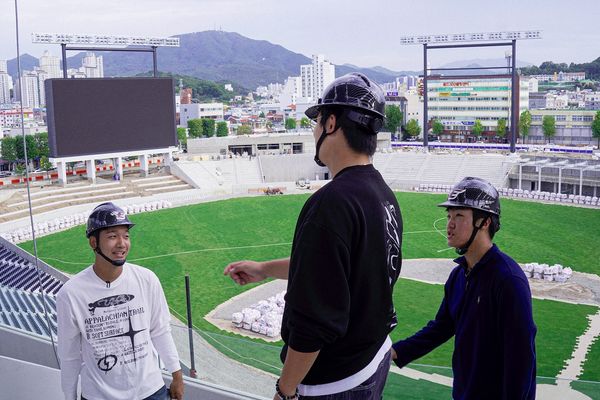 ▲▼「大田韓華生命球場」。（圖／截自韓華鷹官網）