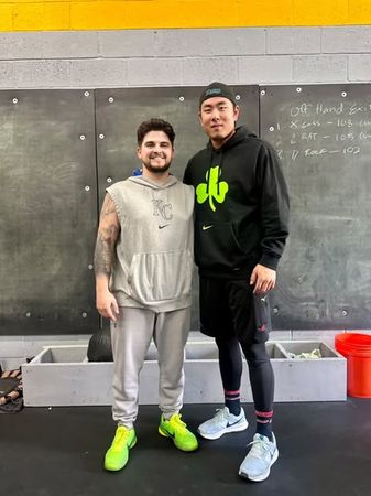 ▲▼魏全到美國Driveline訓練中心進修。（圖／魏全提供）