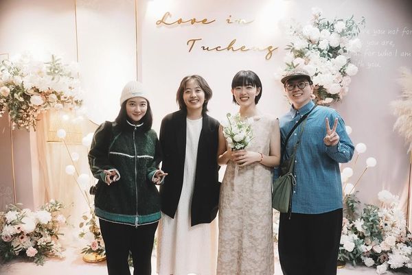 ▲新生代導演王彥蘋和演員鄧筠熹，在年前登記結婚。（圖／翻攝自IG）