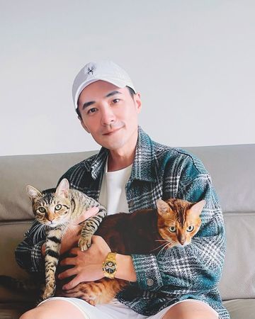 ▲是元介老婆正面曝光。（圖／翻攝自是元介IG）