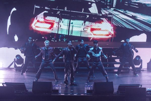 ▲▼ 連續兩天見台粉！B.A.P嘴甜喊回「老家」台灣　劉永才尖叫聲較小吃醋了。（圖／SHOW Office提供）