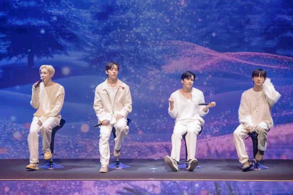 ▲▼ 連續兩天見台粉！B.A.P嘴甜喊回「老家」台灣　劉永才尖叫聲較小吃醋了。（圖／SHOW Office提供）