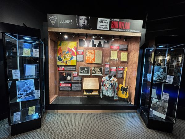 ▲巴布狄倫拍賣會。（圖／朱利安拍賣行提供）