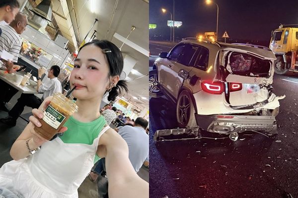 百萬網紅千千返鄉「國道出車禍」!遭酒駕追撞 事故現場照曝光 | ETtoday星光雲 | ETtoday新聞雲