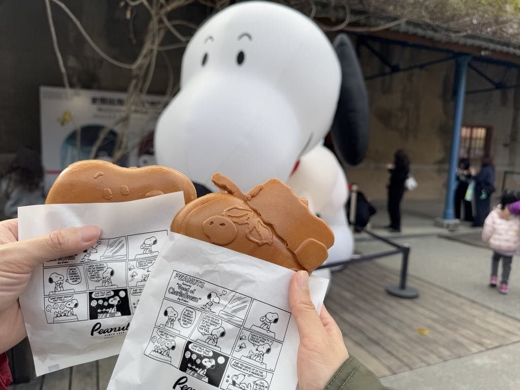 ▲史努比甜點世界快閃店。（圖／記者胡至欣攝）