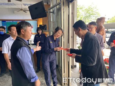 台東警局長發紅包　警讚「局長超給力！執勤更有力！」