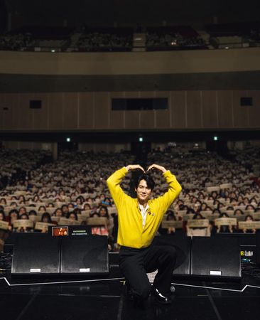 ▲▼白司彥來了！柳演錫嘴甜撂中文「我愛你」　喊話台粉新年快樂。（圖／瑞田文創Richland提供）