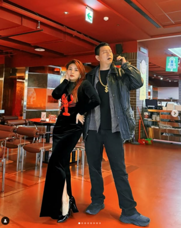 ▲董仔今年也會跟海力各自回家跟家人過年。（圖／翻攝自董仔Instagram）