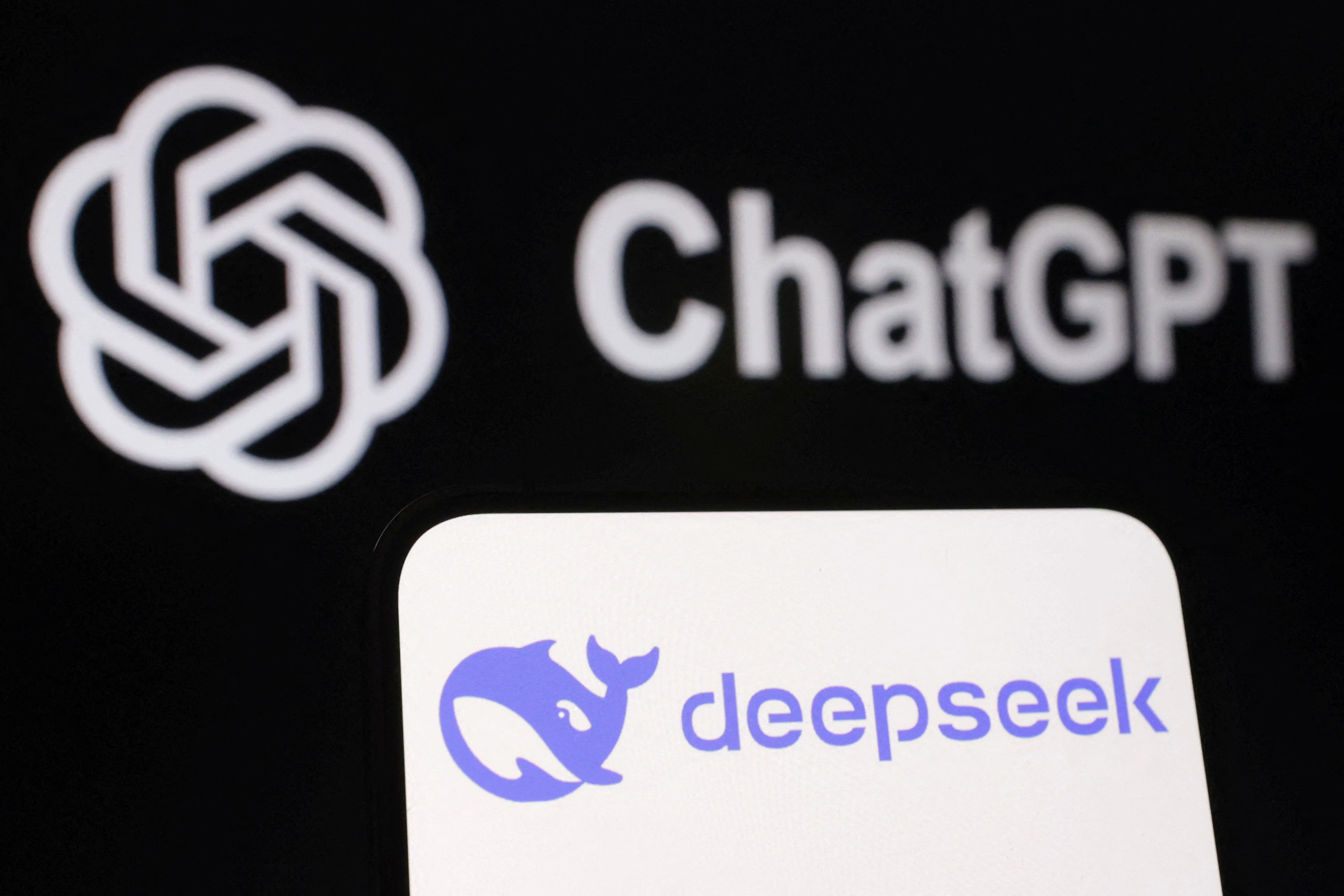▲▼DeepSeek下載數超越ChatGPT。（圖／路透）
