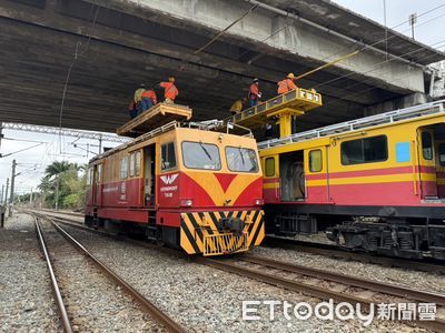 快訊／台鐵善化至新市間電車線受損雙線不通　全力搶修