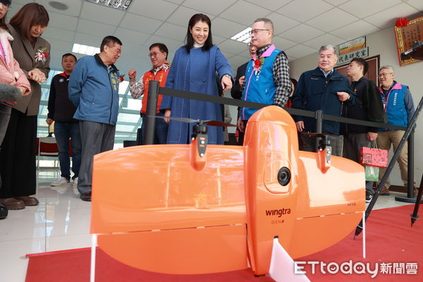 ▲南投縣長許淑華21日為仁愛鄉測量工作站揭牌。（圖／南投縣政府提供，下同）