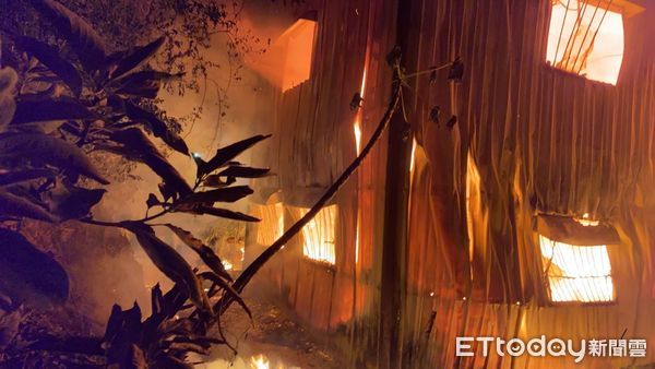 ▲▼台南關廟火警。（圖／記者林東良翻攝）
